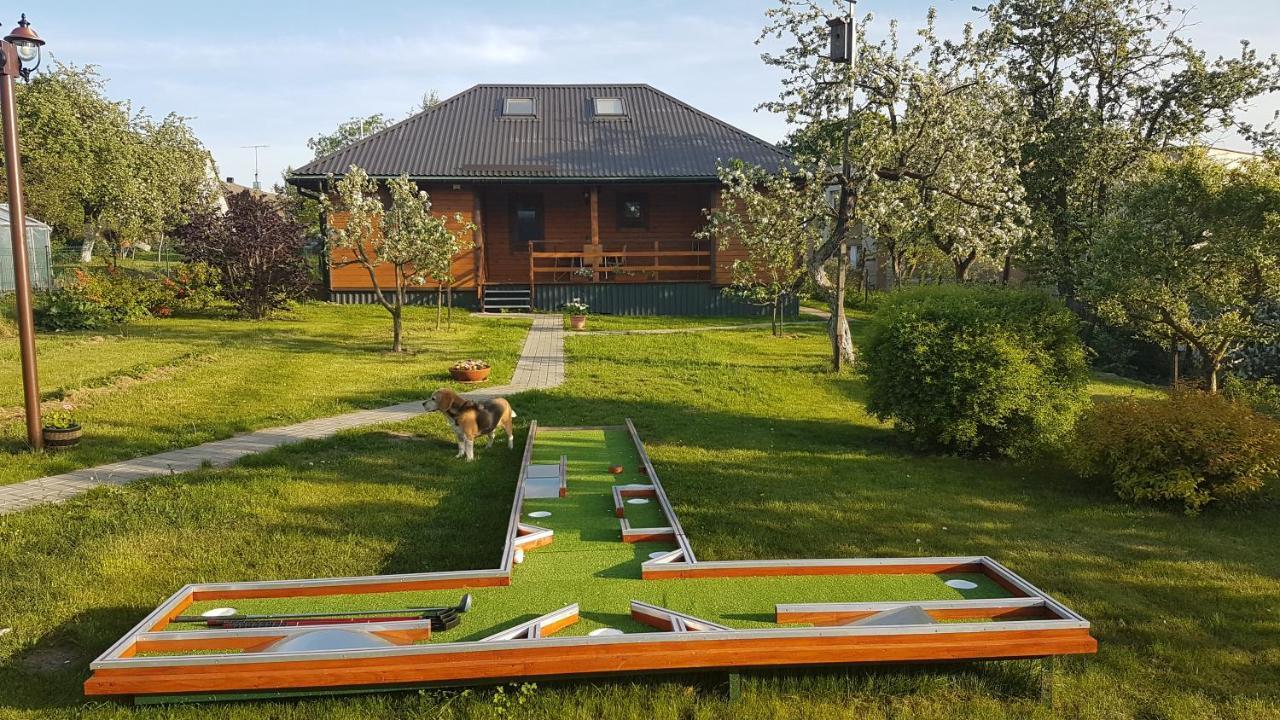 Vila Vasarnamis Zarasuose Zarasai Exteriér fotografie